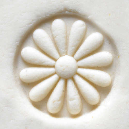 Scs-003 Small Round Stamp – Debosessed Daisy