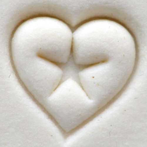 Scs-040 Small Round Stamp – Star In A Heart
