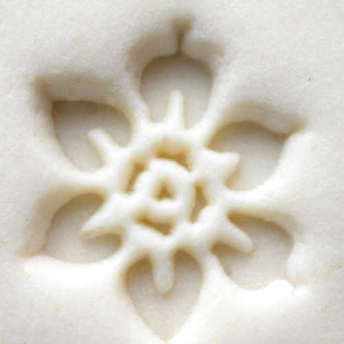 Scs-045 Small Round Stamp – Flower 1