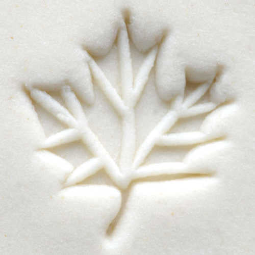 Scs-053 Small Round Stamp – Maple Leaf