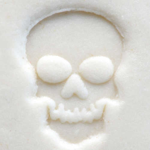 Scs-106 Small Round Stamp – Skull