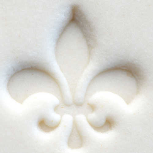 Scs-130 Small Round Stamp – Fleur-de-lis