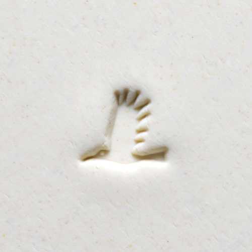 Scs-144 Small Round Stamp – Flying Bird