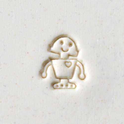Scs-180 Small Round Stamp – Love Robot