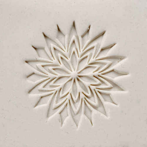 Scxl-001 Extra Large Round Stamp – Fancy Lotus