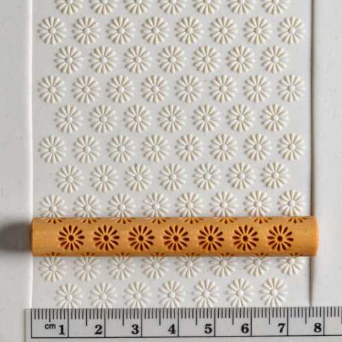 Daisy Texture Pottery Tool