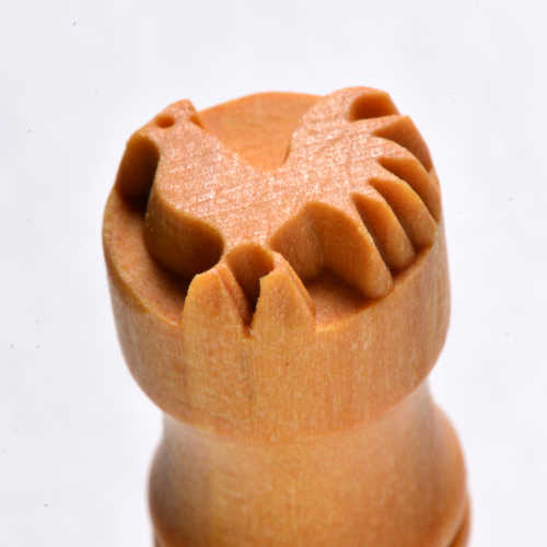 Scs-024 Small Round Stamp – Rooster