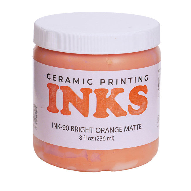 INK-90 Bright Orange Matte Ink