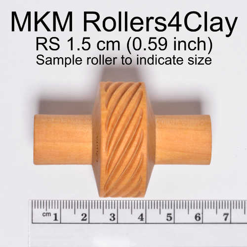 RS-004 Small Handle Roller – 4 Zigzag