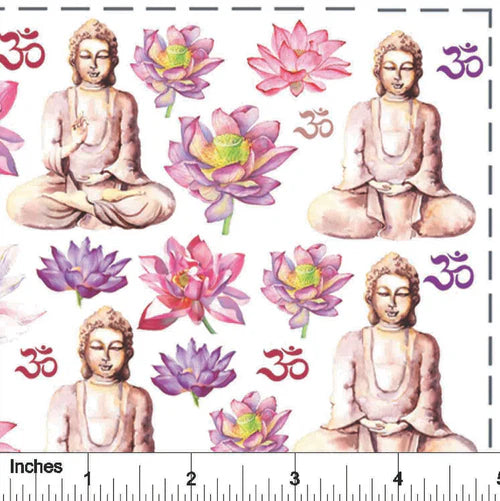 Buddha Overglaze Decal - Great White North Pottery Supplies