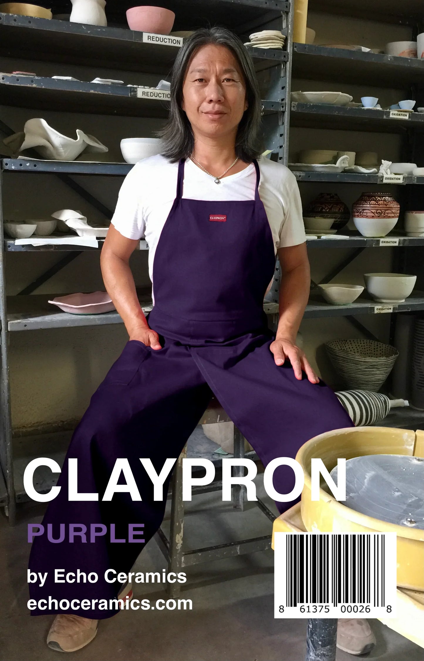 Claypron Split-Leg Pottery Apron