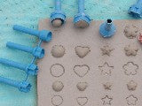 8 pc Stamp Mold - Great White North Pottery Supplies