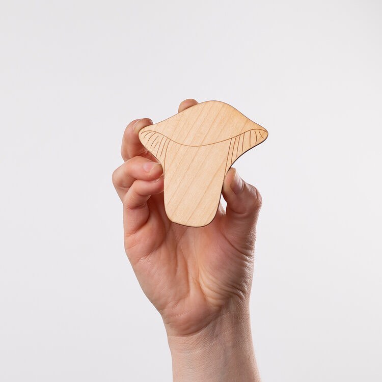 Garrity Mushroom Rib - Great White North Pottery Supplies