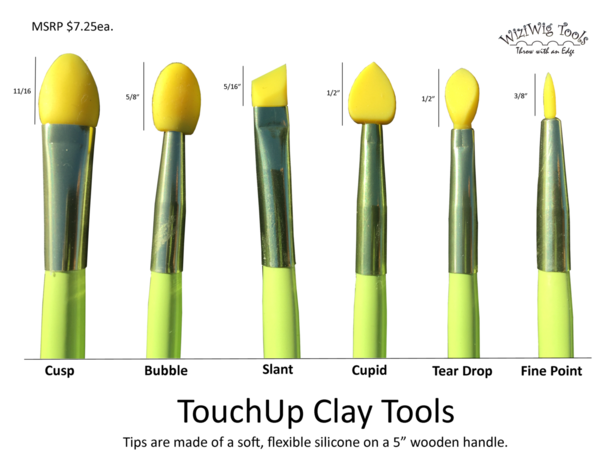 Touch up clay tools