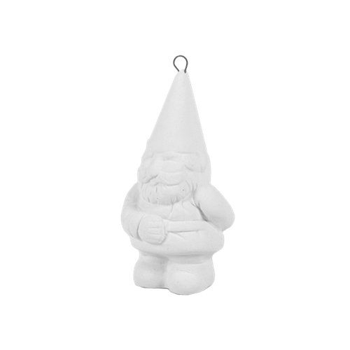 Gnome Ornament 3D - Great White North Pottery Supplies