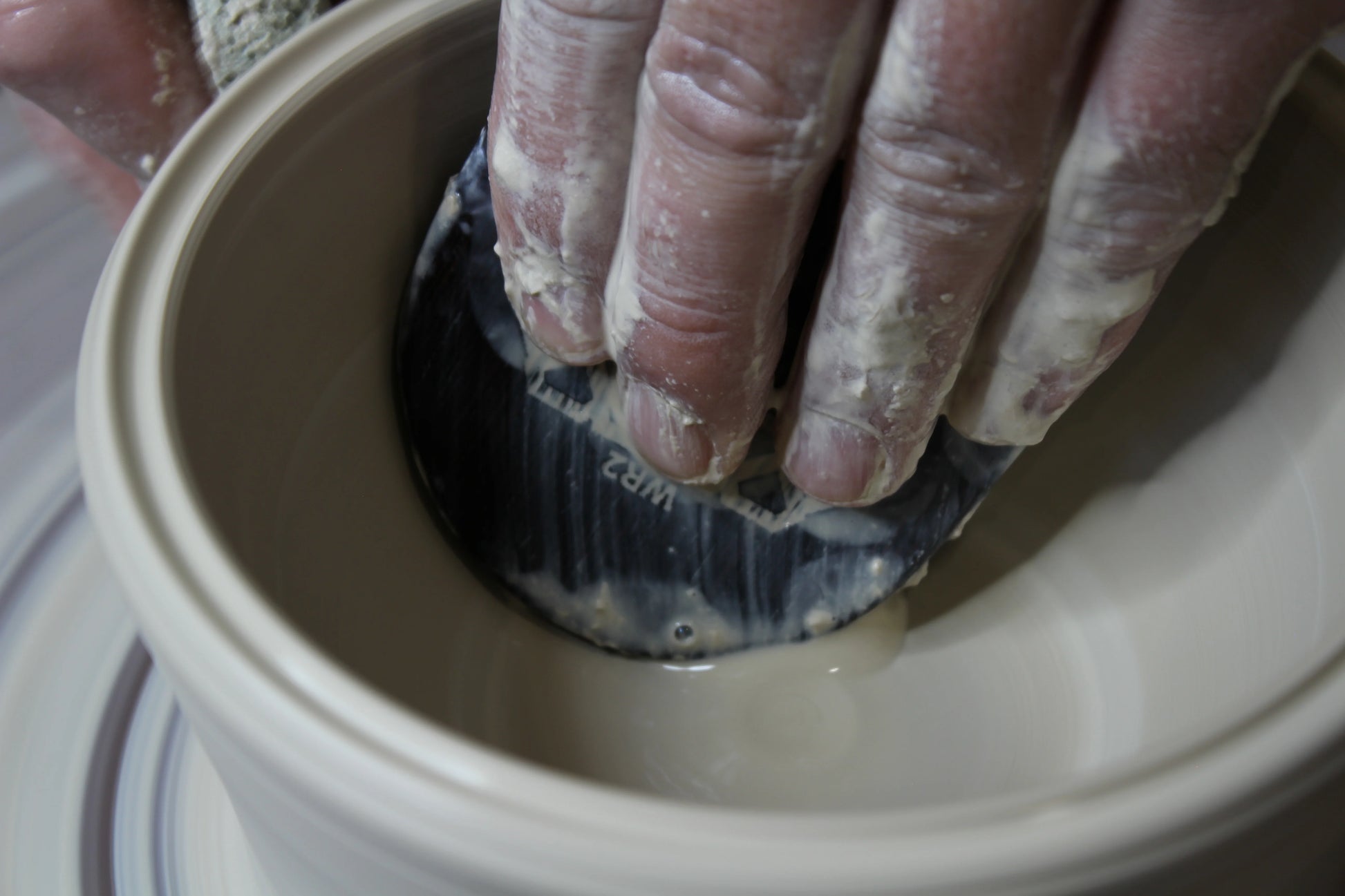 DiamondCore Medium Wood Rib 75mm - Great White North Pottery Supplies