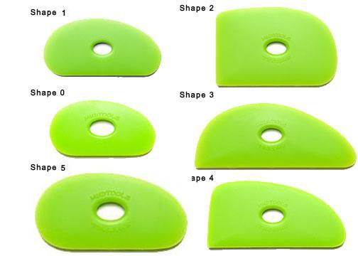 Mudtools Ribs - Green