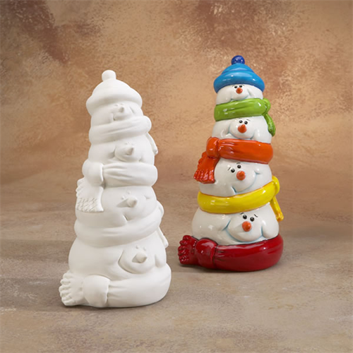 Snow Pile Tree 4" W x 8.25" H