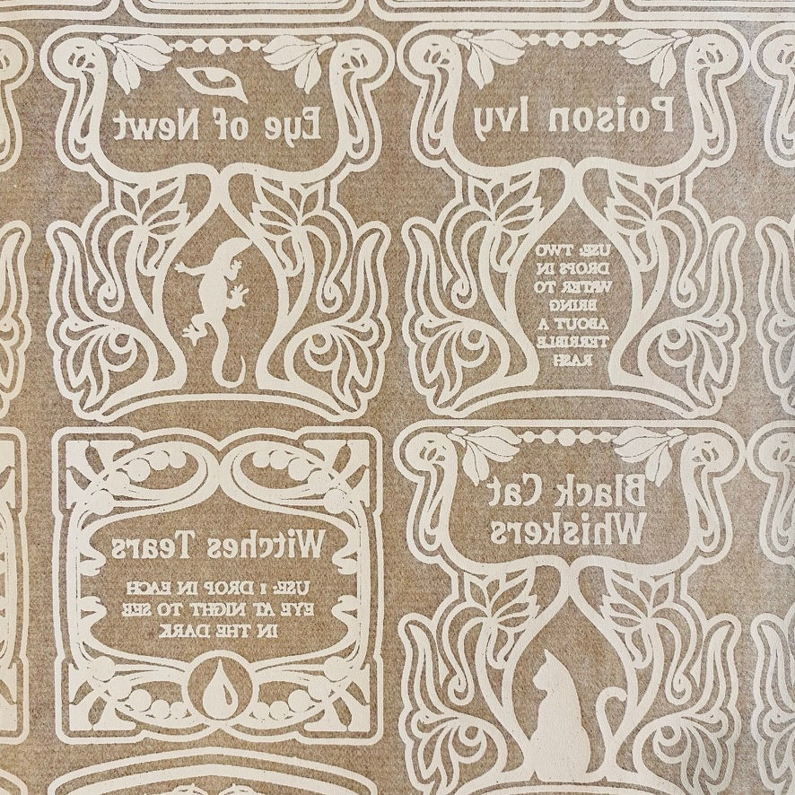 Apothecary Labels - Great White North Pottery Supplies