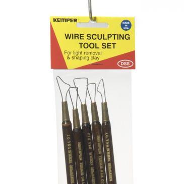 6" Double Wire End Tool Set - Great White North Pottery Supplies