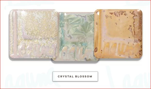 Laguna Crystal Blossom Glazes