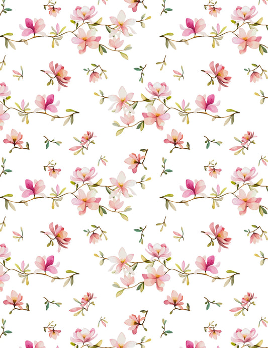 Blossom Petals Overglaze Transfer
