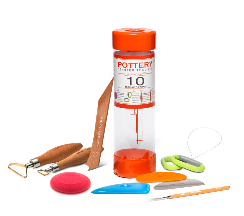 Pottery Starter Tool Kit 10 pcs