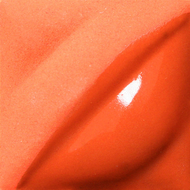 Amaco Flame Orange Velvet Underglaze V-389-Q
