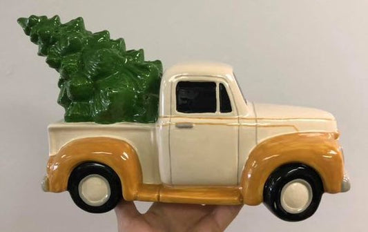 Pickup Truck with Tree