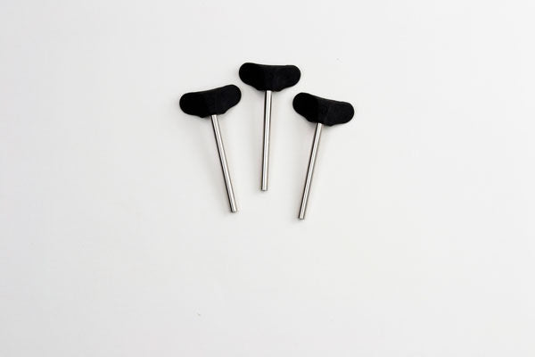 3 Inch Rods with Hands - Great White North Pottery Supplies