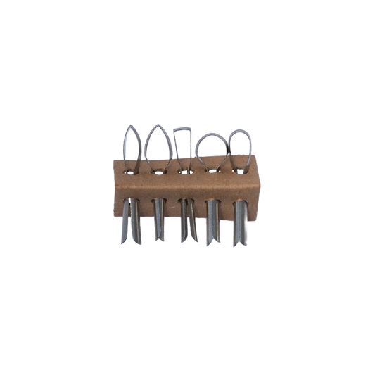 5-Piece Dragonfly Tool Variety Arc Carving Blade Pack