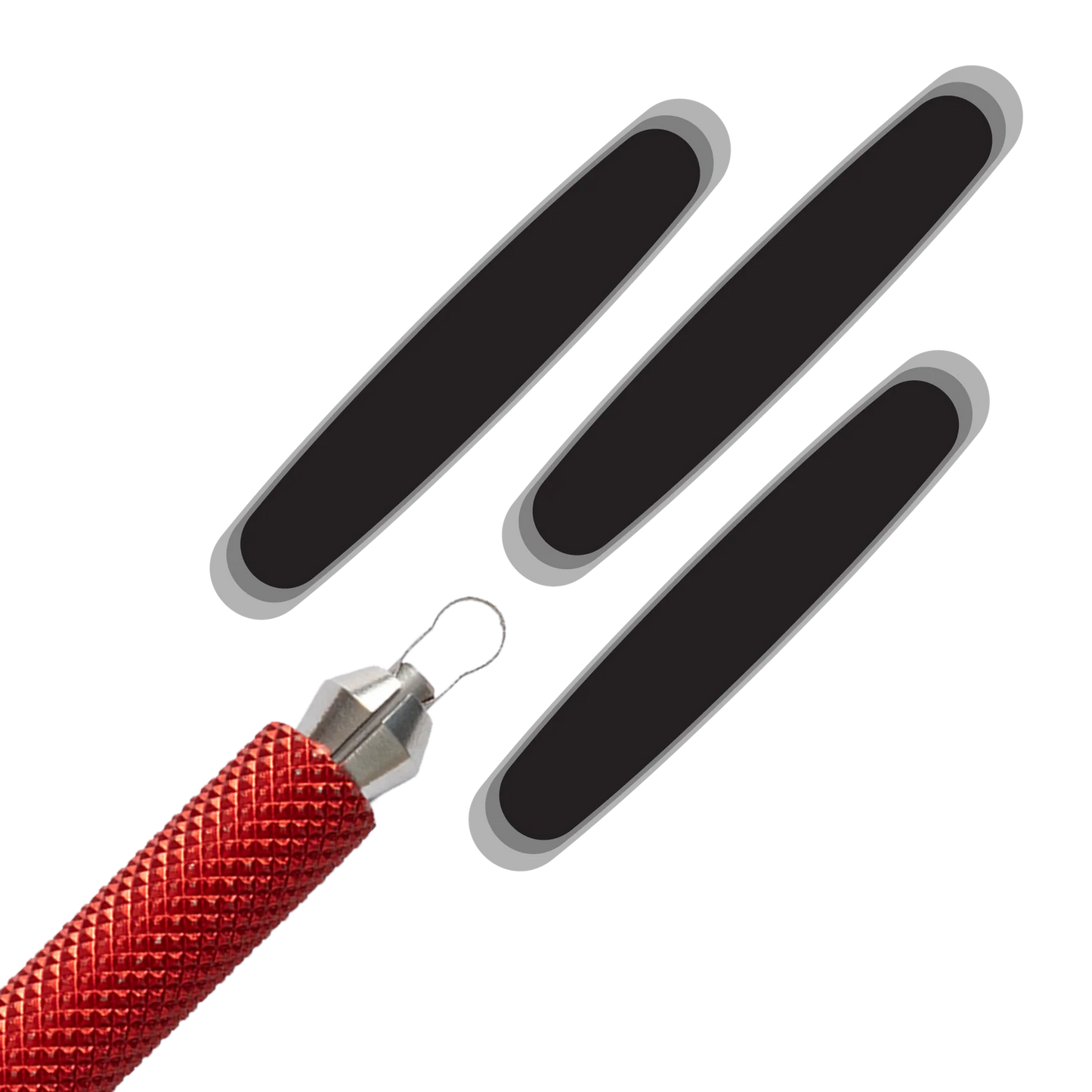 Ensemble de 5 outils libellule variés, comprenant 2 lames à sculpter