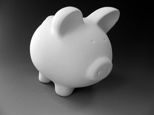 Medium Piggy Bank-No Handle
