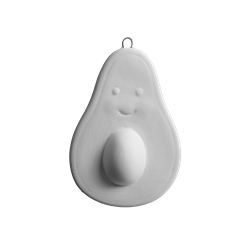 Avocado Ornament - Great White North Pottery Supplies