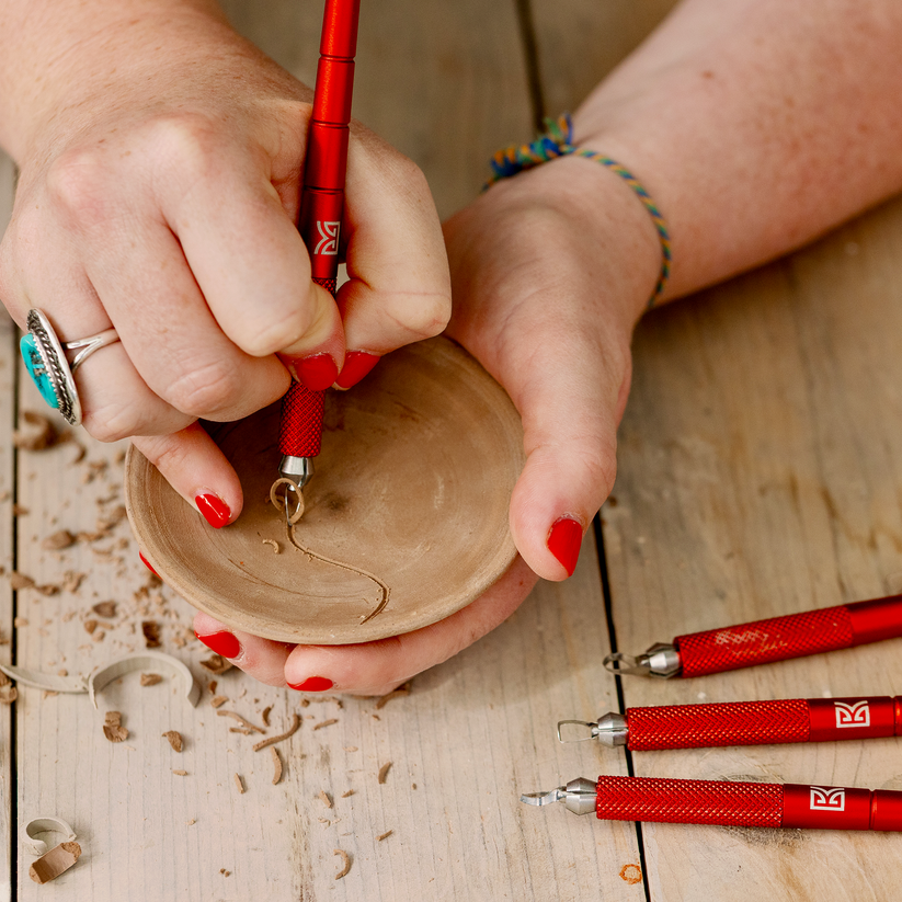 BuschKraft Dragonfly Tool, Universal Handle with Fine Pointed Blade