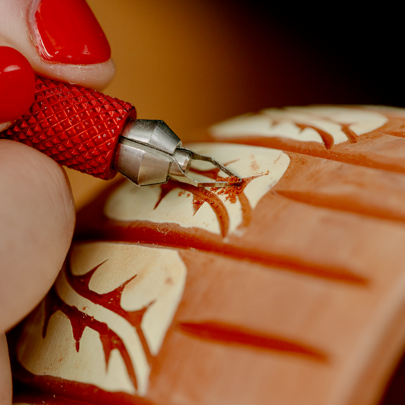 BuschKraft Dragonfly Tool, Universal Handle with Small Pointed Blade