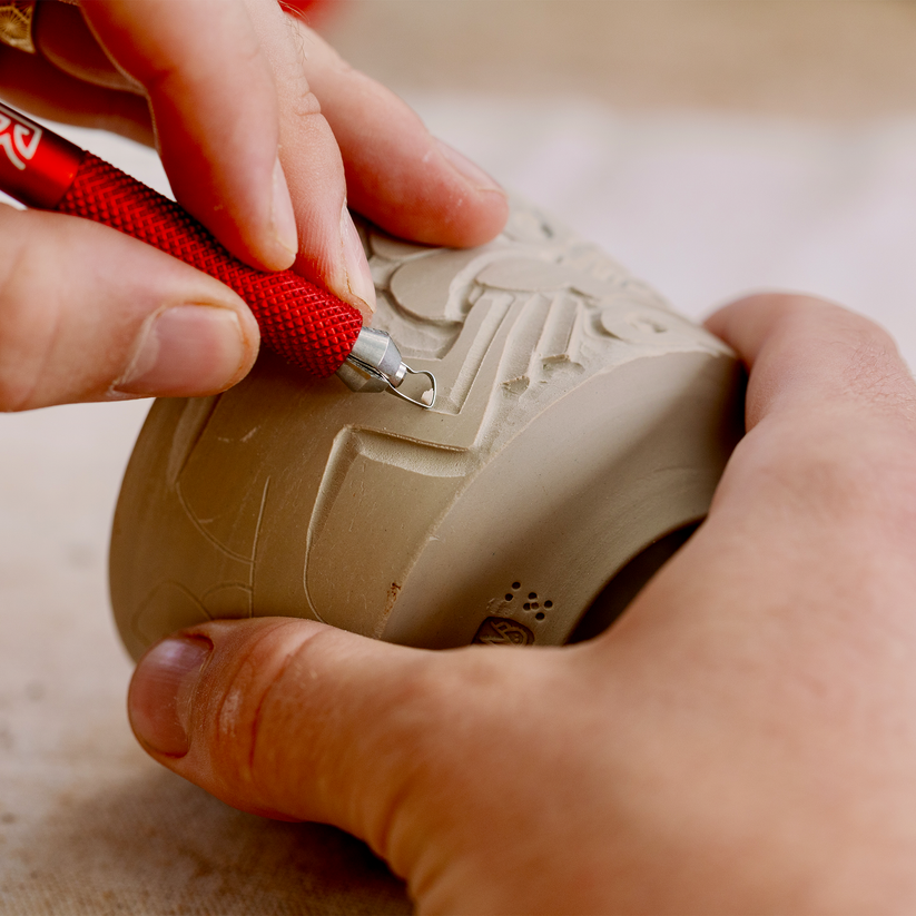 BuschKraft Dragonfly Tool, Universal Handle with Medium P Shape Blade