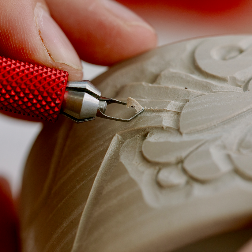 BuschKraft Dragonfly Tool, Universal Handle with Medium Chisel Blade