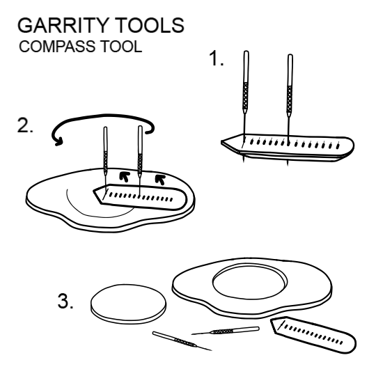 Garrity Compass - Great White North Pottery Supplies