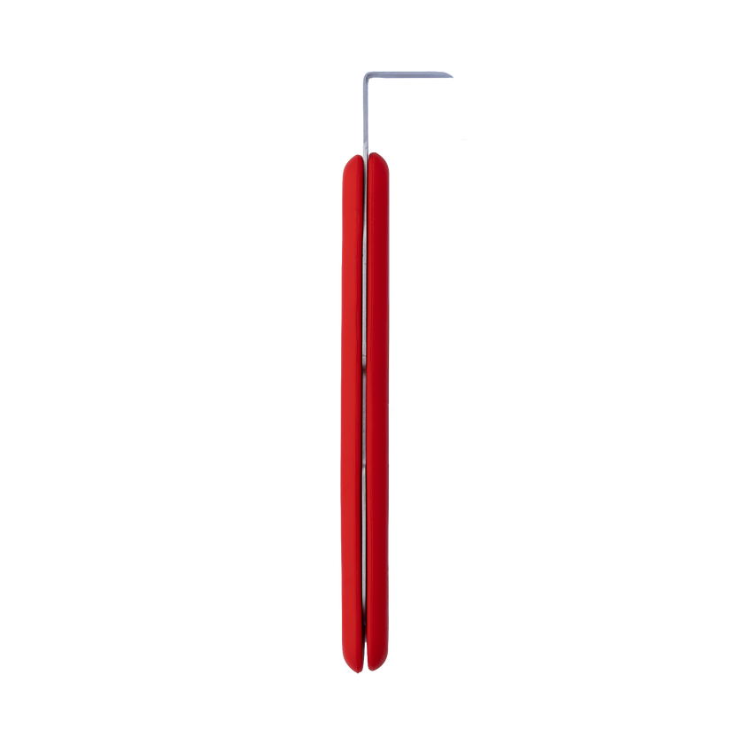 Forge Tool - Red Handle with Fin Blade