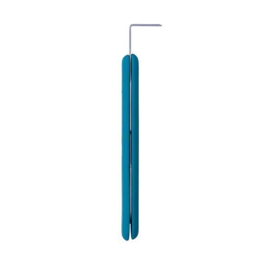 Forge Tool - Teal Handle with Rectangle Blade