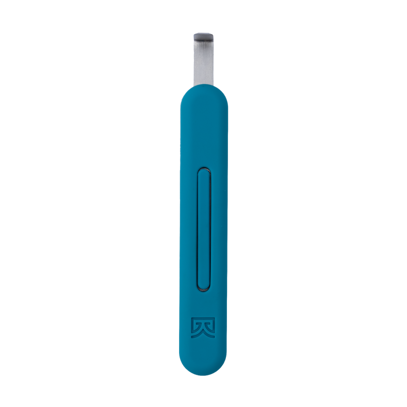 Forge Tool - Teal Handle with Rectangle Blade