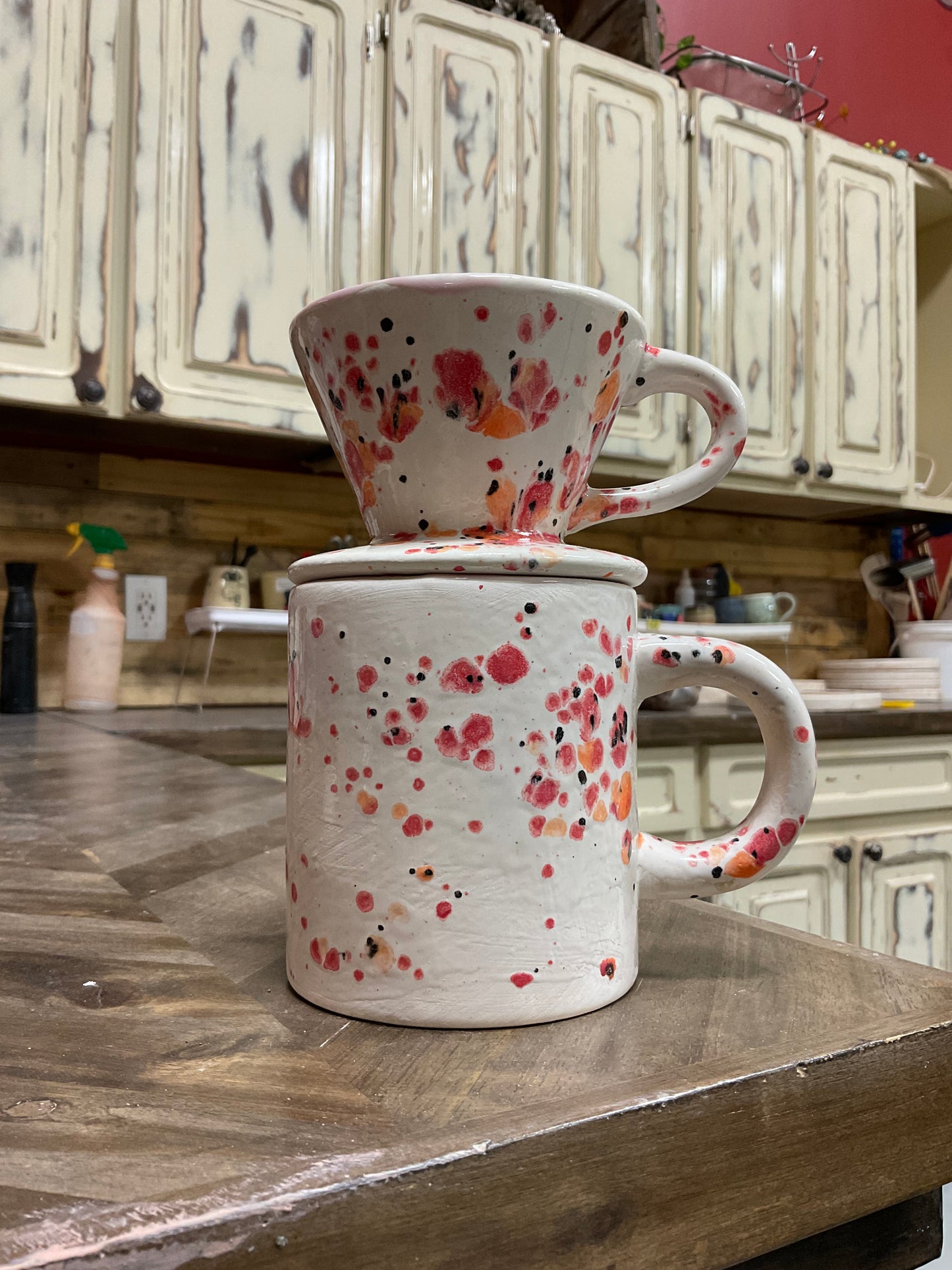 Pour Over Coffee Mug Set