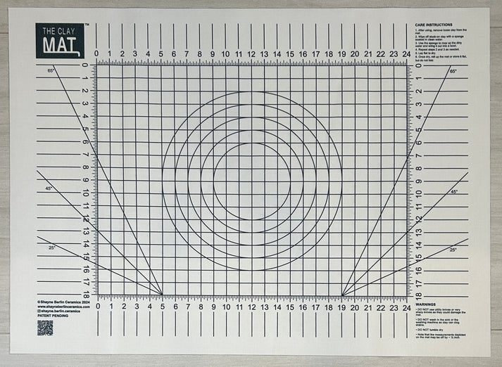 The Clay Mat - Inches