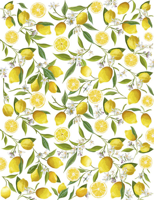 Lemon Overglaze Decal