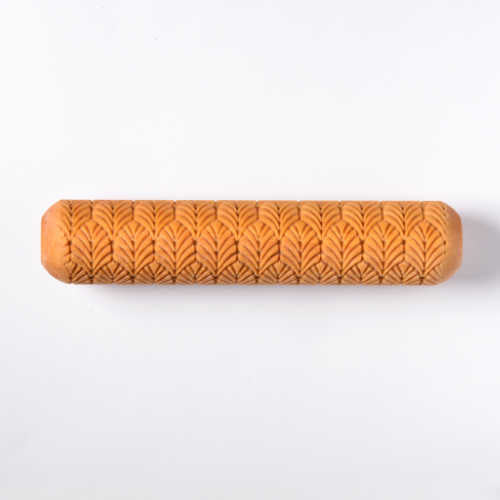 BHR-087 Big Hand Roller &#8211; Leaf Pattern