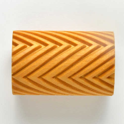 RL-006 Large Handle Roller &#8211; Big Zigzag