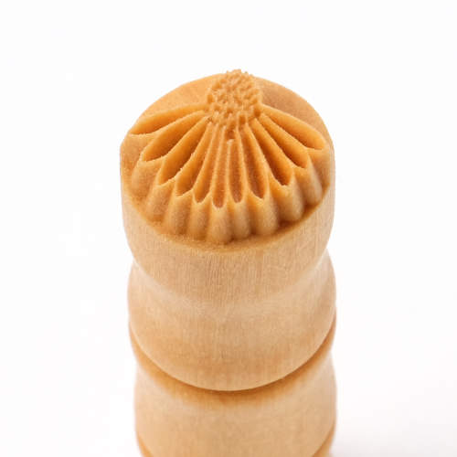 Scs-209 Small Round Stamp – Coneflower