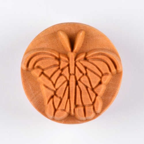 Scl-021 Large Round Stamp – Butterfly