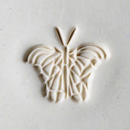 Scl-021 Large Round Stamp &#8211; Butterfly